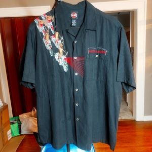 HARLEY DAVIDSON MEN'S CHRISTMAS SHIRT
